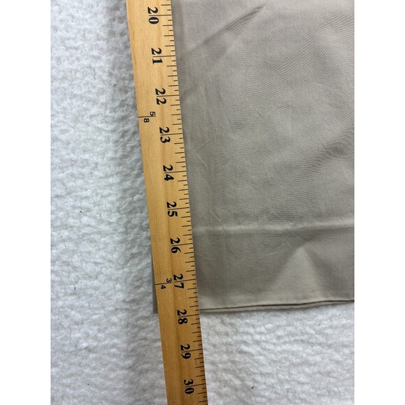 Z Zegna Chino Pants Mens 32R Beige Slim Fit Stretch Cotton Trouser Dress Casual - Picture 6 of 14